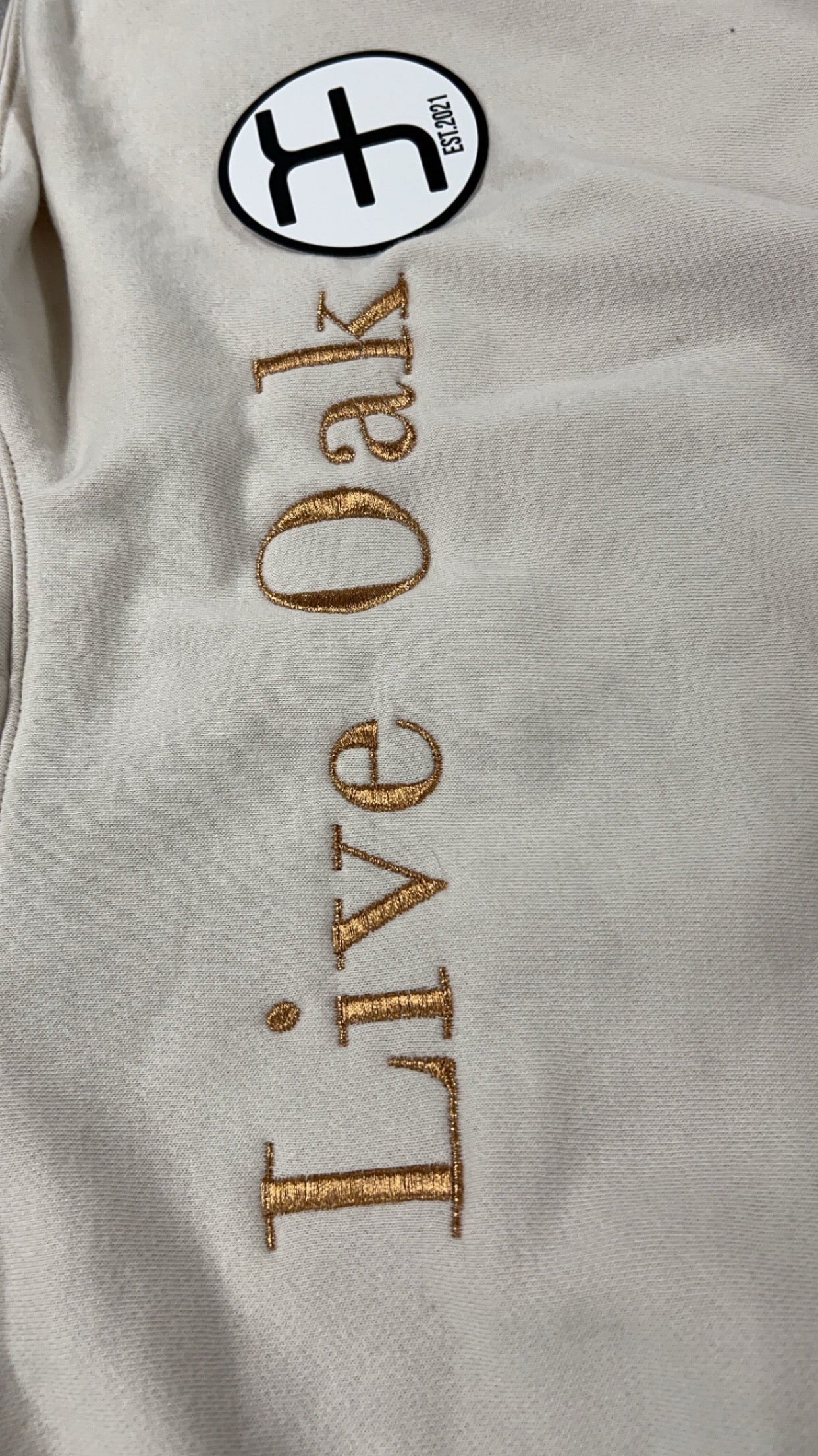 Gold Metallic LO Hoodie