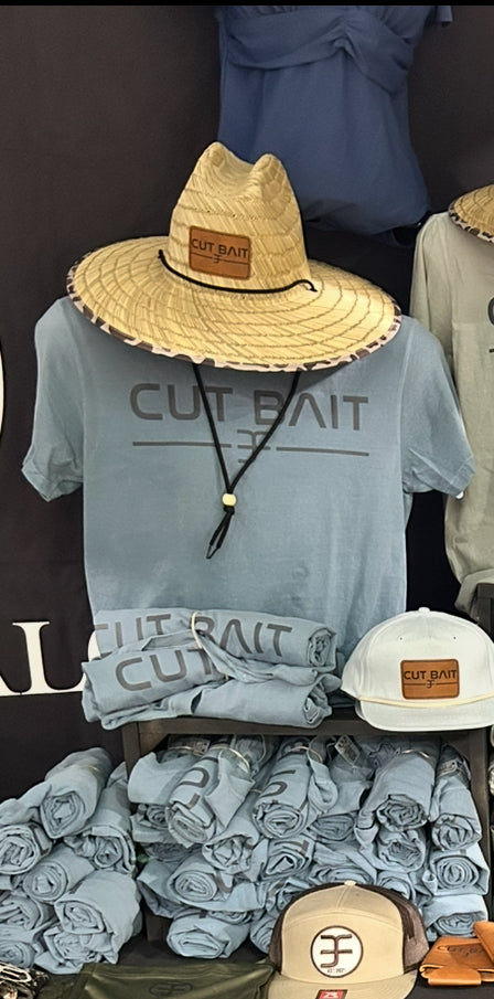 CUT BAIT TEE (BLUE)