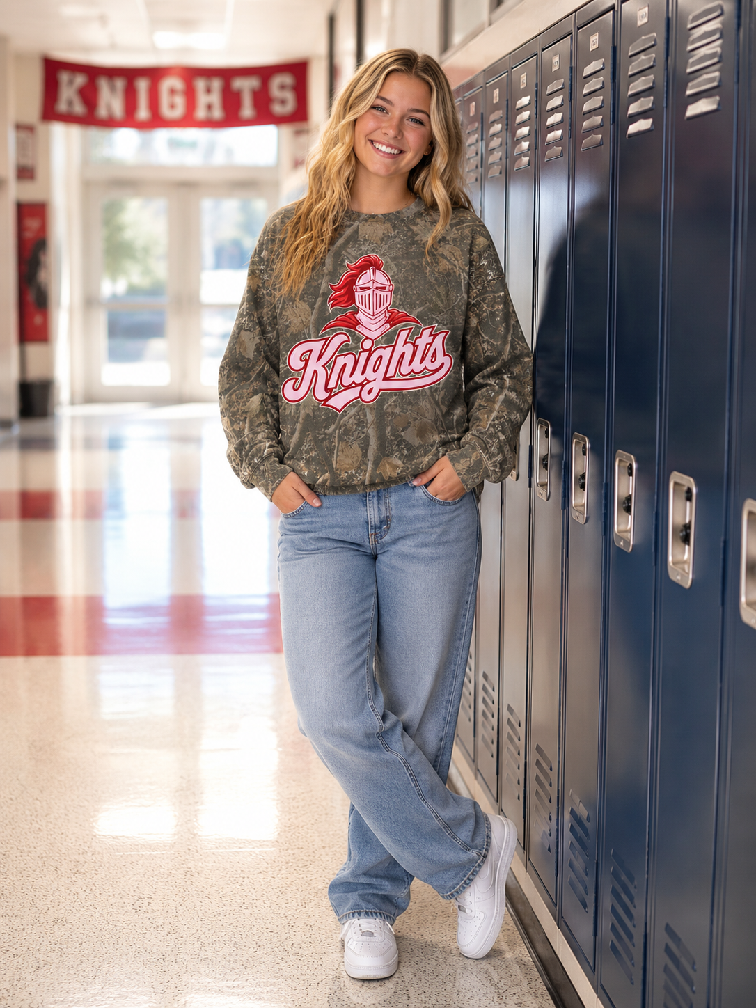 Preppy Knight Crewneck