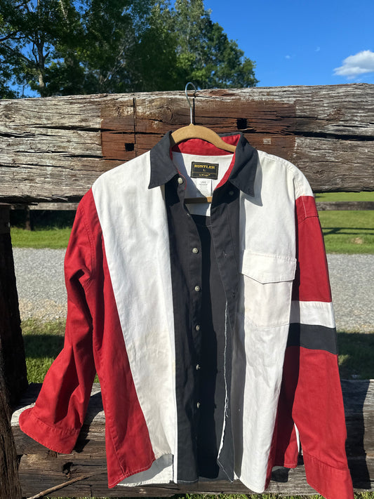 Vintage Wrangler Button Down