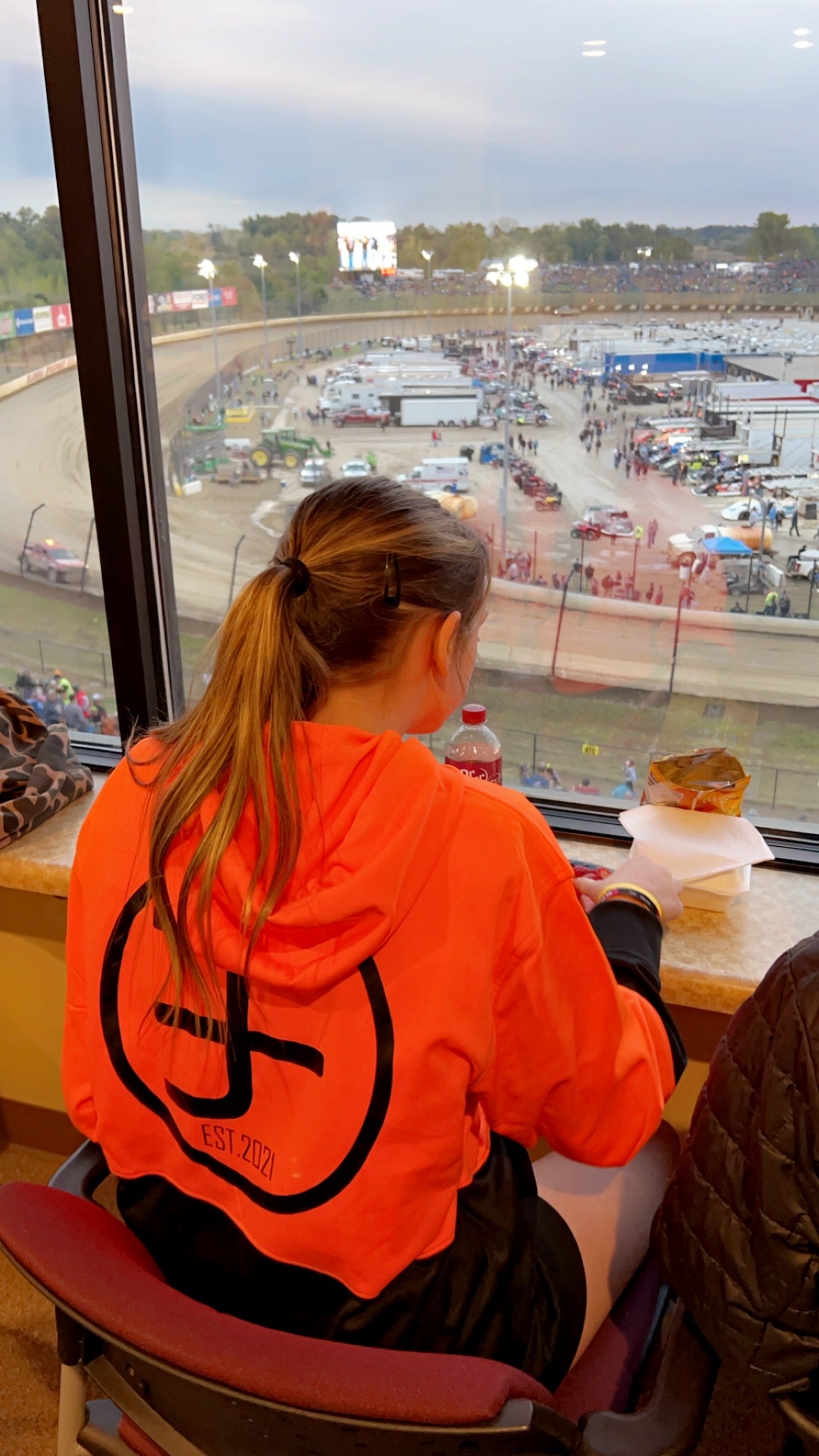 Fluorescent EF hoodie