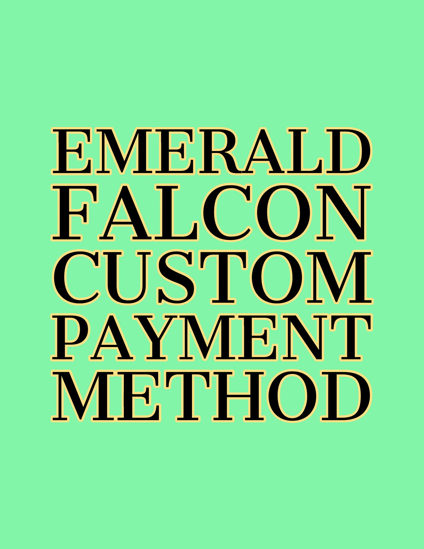 CUSTOM PAYMENT METHOD