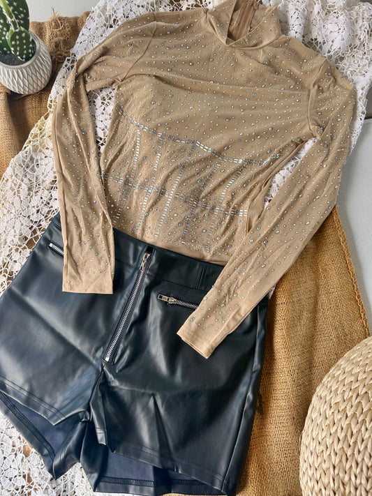 Rhinestone Bodysuit