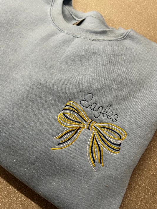 Eagles Bow Sweatshirt