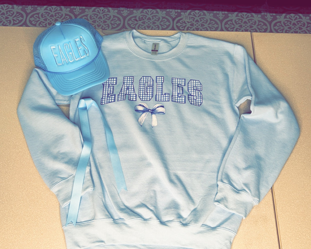 Preppy Eagles Sweatshirt (ADULT)