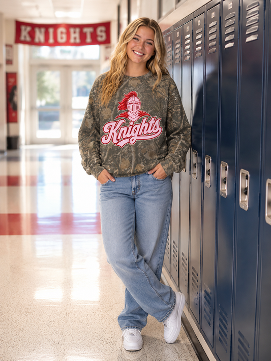 Preppy Knight Crewneck