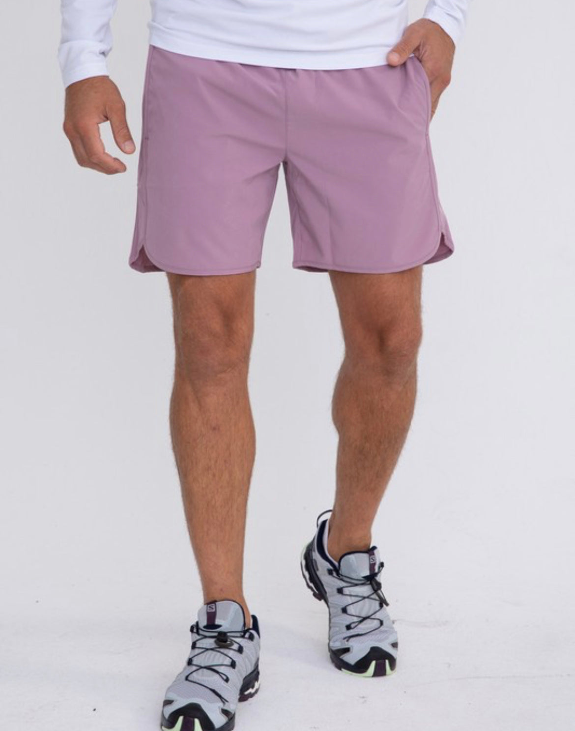 MEN’S ATHLETIC SHORTS (Dusty Grape)