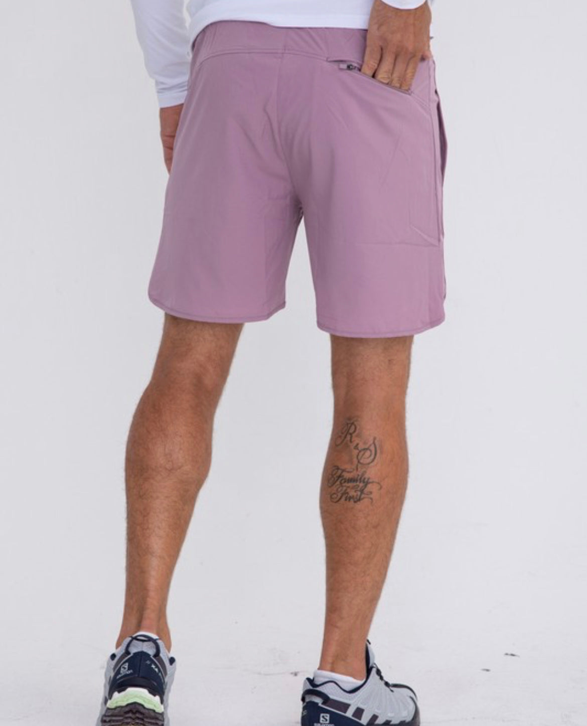 MEN’S ATHLETIC SHORTS (Dusty Grape)