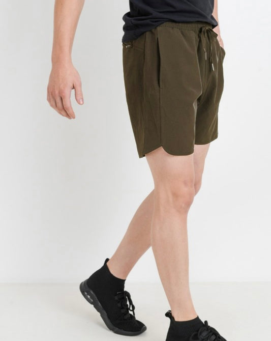 MEN’S ATHLETIC SHORTS (OLIVE)