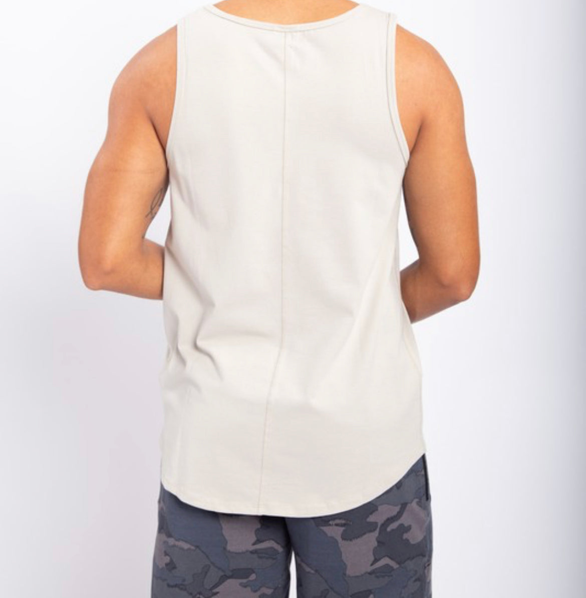 MEN’S GREY ICE TANK