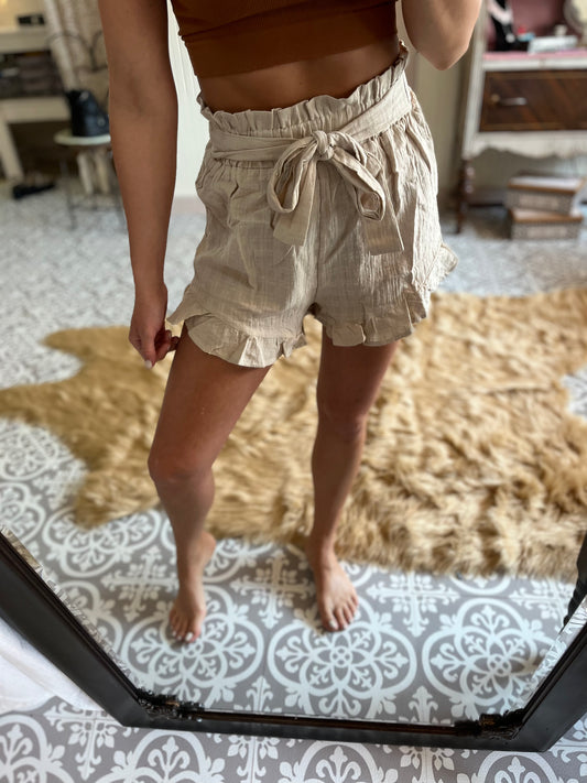 Ruffle Shorts