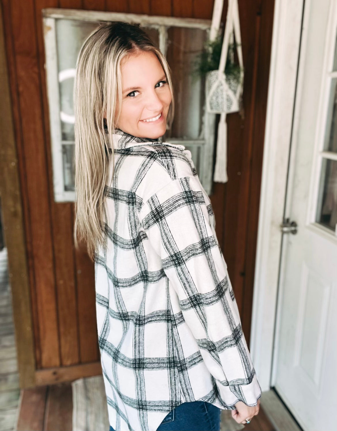 Black & White Flannel